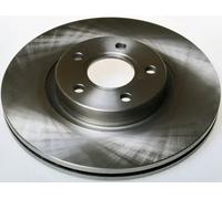 2x Disco freno ventilato B130448 DENCKERMANN per FORD VOLVO