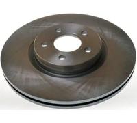 2x Disco freno ventilato B130454 DENCKERMANN per VOLVO FORD