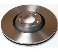 2x Disco freno ventilato B130504 DENCKERMANN per PEUGEOT CITROËN