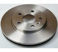 2x Disco freno ventilato B130587 DENCKERMANN per OPEL SAAB CHEVROLET
