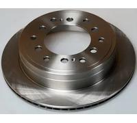2x Disco freno ventilato B130616 DENCKERMANN per TOYOTA LAND CRUISER 90