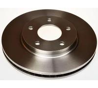 2x Disco freno ventilato B130636 DENCKERMANN per MITSUBISHI LANCER VIII