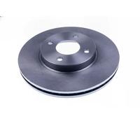 2x Disco freno ventilato B130759 DENCKERMANN per NISSAN MICRA IV NOTE