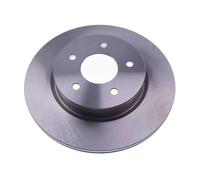 2x Disco freno ventilato B130811 DENCKERMANN per NISSAN RENAULT