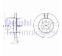 DELPHI BG2347 Disco freno