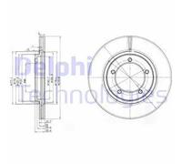 DELPHI BG2534 Disco freno
