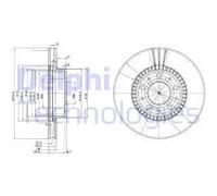 Delphi BG2719 Freno a disco