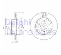 Delphi BG2908 Freno a disco
