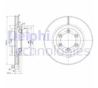 Delphi Disco freno BG3523 ventilato Kit coppia anteriore