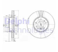 Discofreno BG3628 DELPHI per BMW