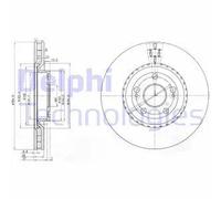 Delphi Disco freno BG3685 ventilato kit coppia anteriore per Renault Espace III/Avantime