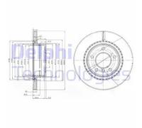Discofreno BG3901C DELPHI per BMW