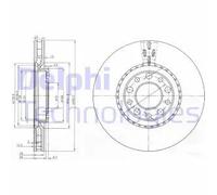 DELPHI BG3951 Disco freno