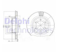 DELPHI BG4052 Disco freno