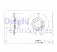 DELPHI BG4175 Disco freno