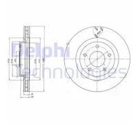 Delphi BG4246 Freno a disco