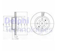 Delphi Disco freno BG4295 ventilato anteriore per HYUNDAI KIA – 2 pezzi