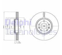DELPHI BG4338 Disco freno