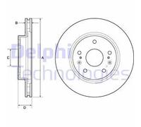 Discofreno BG4764C DELPHI per SUZUKI