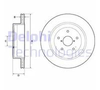 DELPHI BG4775C Disco freno