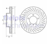 DELPHI BG4781C Disco freno