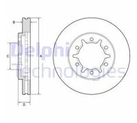 DELPHI BG4795C Disco freno