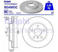 Discofreno BG4993C DELPHI per BMW