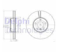DELPHI BG9061 Disco freno