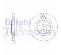 DELPHI BG9072C Disco freno
