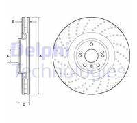 DELPHI BG9185C Disco freno