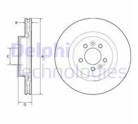 DELPHI BG9204C Disco freno