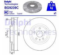 DELPHI BG9239C Disco freno
