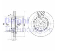 DELPHI BG9514 Disco freno