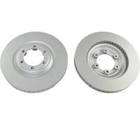 2x Disco freno ventilato BR-3715-C KAVO PARTS per ISUZU D-MAX II