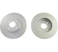 2x Disco freno ventilato BR-6822-C KAVO PARTS per NISSAN MICRA IV NOTE