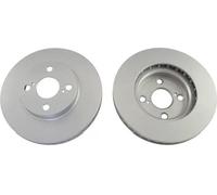 KAVO PARTS 2x Dischi Freno Anteriore Ø255 MM Ventilato Rivestito per Toyota