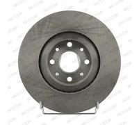 2x Disco freno ventilato DDF1122 FERODO per FIAT ALFA ROMEO LANCIA