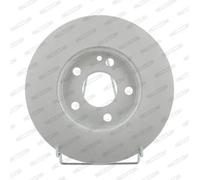 Ferodo Dischi freno DDF1220C anteriore ventilato - 2 pezzi