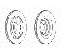 FERODO DDF1240C Disco freno