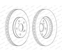 FERODO DDF1446C Disco freno
