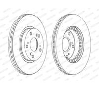 FERODO DDF1496C Disco freno