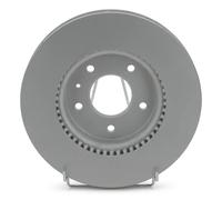 2x Disco freno ventilato DDF1625C FERODO per OPEL CHEVROLET