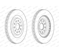 FERODO DDF1985C Disco freno