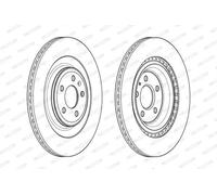 Ferodo Disco freno DDF1990C