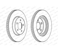 Ferodo DDF2065C Rotore Disco Freno