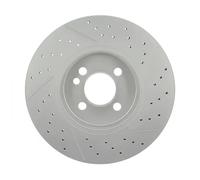 Dischi freno FERODO DDF2126C anteriore, ventilato, 2 Pezzo