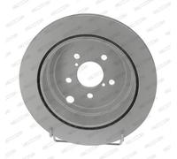 Ferodo Disco freno DDF2141C ventilato posteriore - Set 2 pezzi per Subaru Outback 3.6 2011-2014