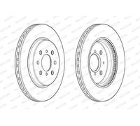 FERODO DDF2410C Disco freno