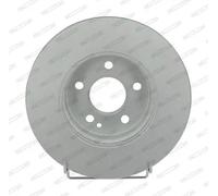 Dischi freno FERODO DDF2460C anteriore, ventilato, 2 Pezzo
