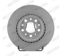 2x Disco freno ventilato DDF3085C FERODO per ALFA ROMEO GIULIA STELVIO